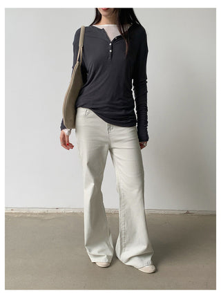 Henry Collar T-Shirt
