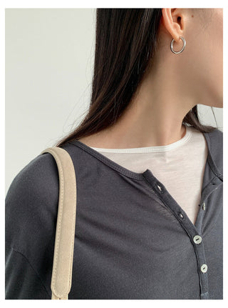Henry Collar T-Shirt