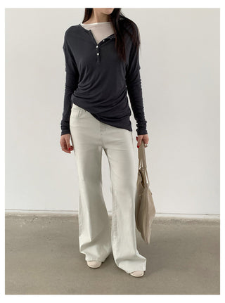Henry Collar T-Shirt