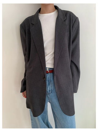 Plaid Suit Jacket