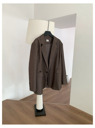 Plaid Suit Jacket