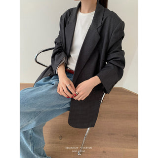 Plaid Suit Jacket