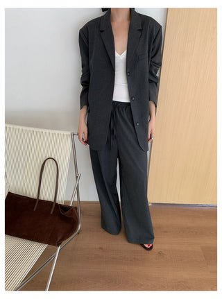 Pinstripe Suit Pants
