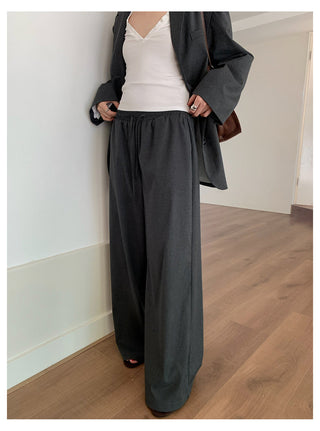Pinstripe Suit Pants