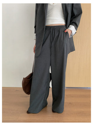 Pinstripe Suit Pants