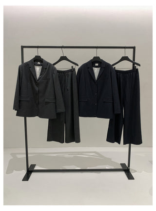 Pinstripe Suit Pants