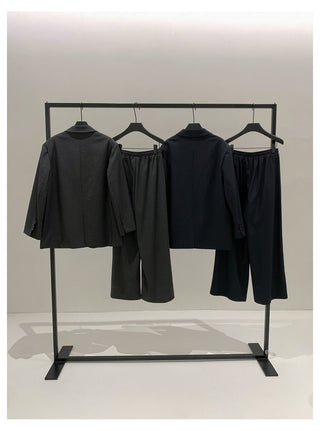 Pinstripe Suit Pants
