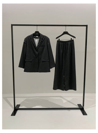 Pinstripe Suit Pants