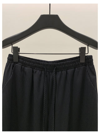 Pinstripe Suit Pants