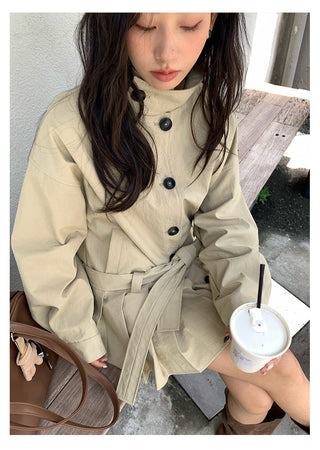 Khaki Trench Coat