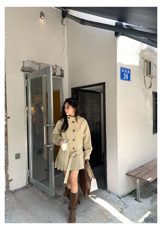 Khaki Trench Coat