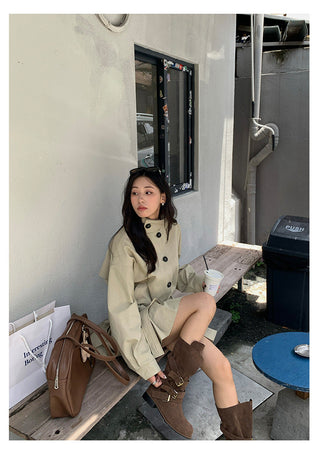 Khaki Trench Coat