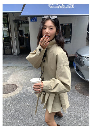 Khaki Trench Coat
