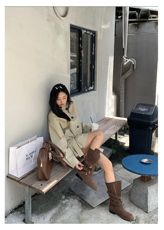 Khaki Trench Coat