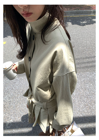 Khaki Trench Coat