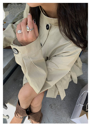 Khaki Trench Coat