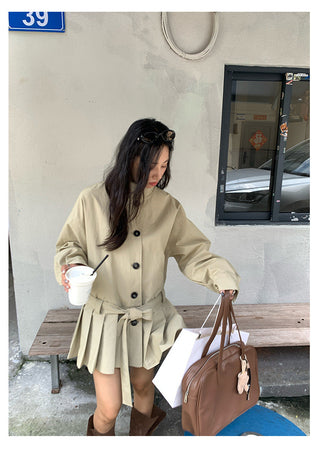 Khaki Trench Coat