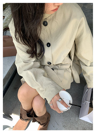 Khaki Trench Coat