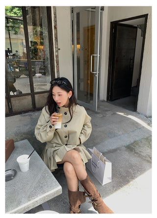 Khaki Trench Coat
