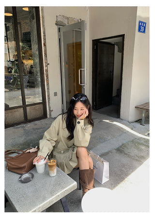 Khaki Trench Coat