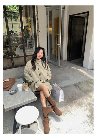 Khaki Trench Coat