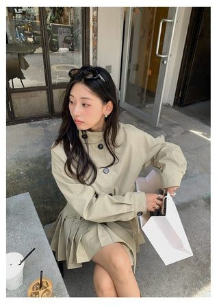 Khaki Trench Coat