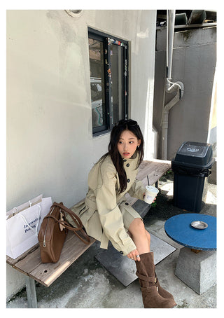 Khaki Trench Coat