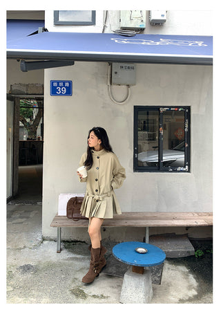 Khaki Trench Coat