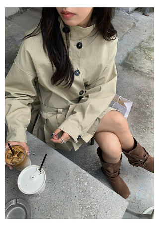 Khaki Trench Coat