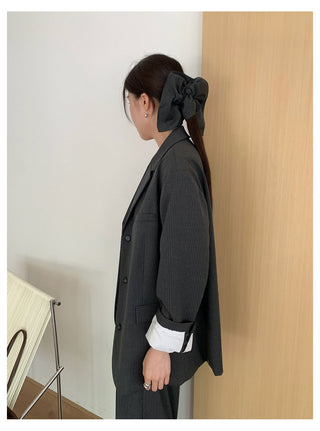 Striped Suit Jacket