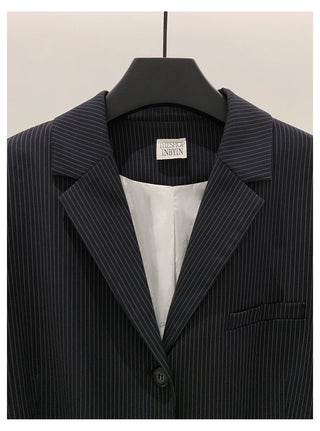 Striped Suit Jacket
