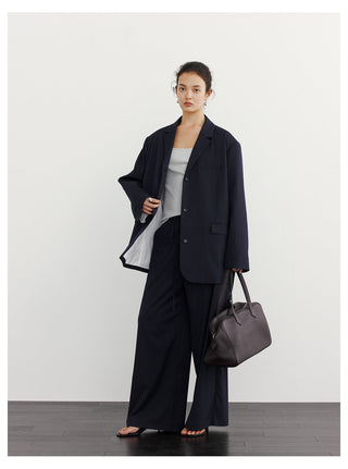 Striped Suit Jacket