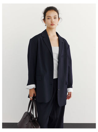 Striped Suit Jacket