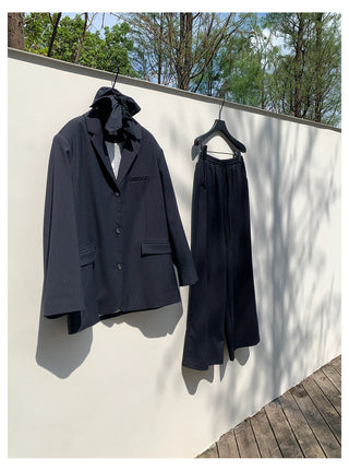 Striped Suit Jacket