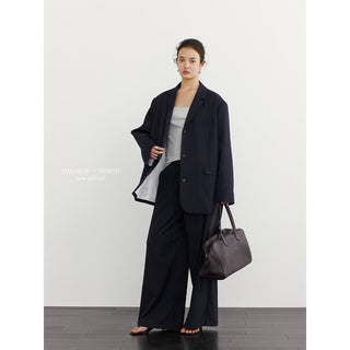 Striped Suit Jacket