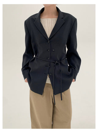 Lace-Up Suit Jacket