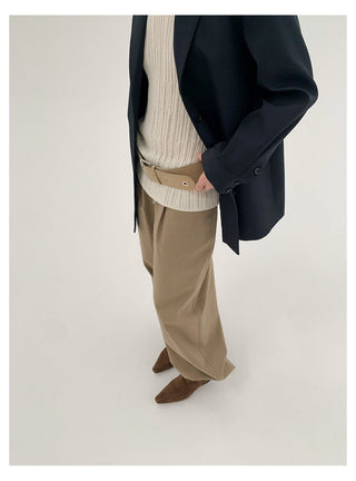 Lace-Up Suit Jacket