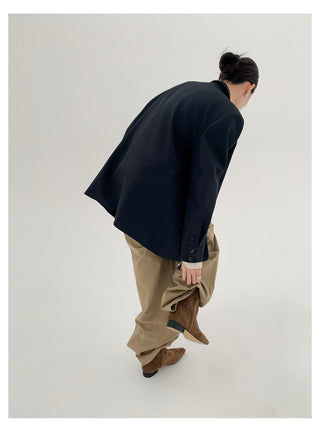 Lace-Up Suit Jacket