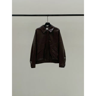 Leather Zip Jacket