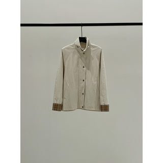 Plaid Cuff Jacket