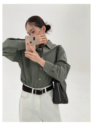 Embroidered White Shirt