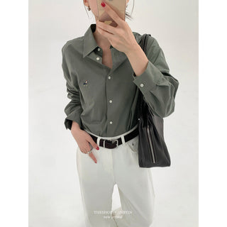 Embroidered White Shirt