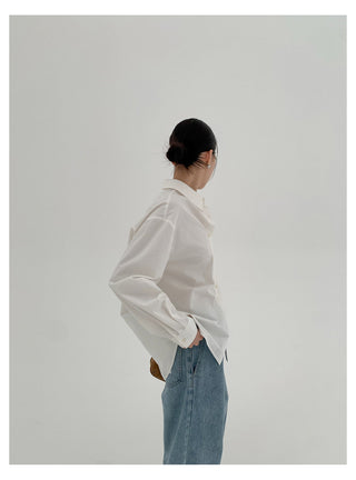Embroidered White Shirt