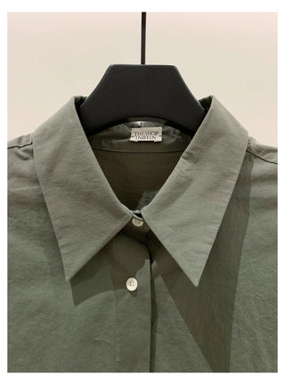 Embroidered White Shirt