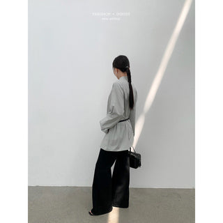 Stand Collar Shirt