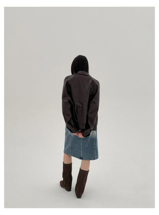 A-Line Denim Skirt