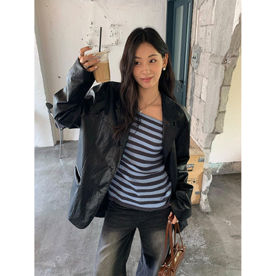 Leather Motorcycle Jacket