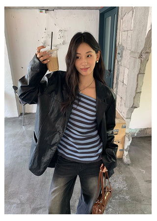 Leather Motorcycle Jacket
