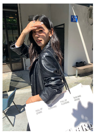 Leather Motorcycle Jacket