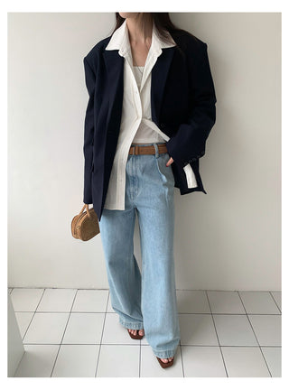 Contrast Suit Jacket
